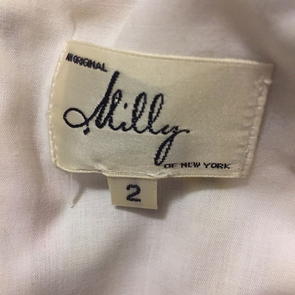 Vintage Milly Floral Dress Size 2 - Picture 4 of 10